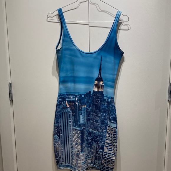 BlackMilk NYC Skyline Bodycon Dress - Picture 1 of 8